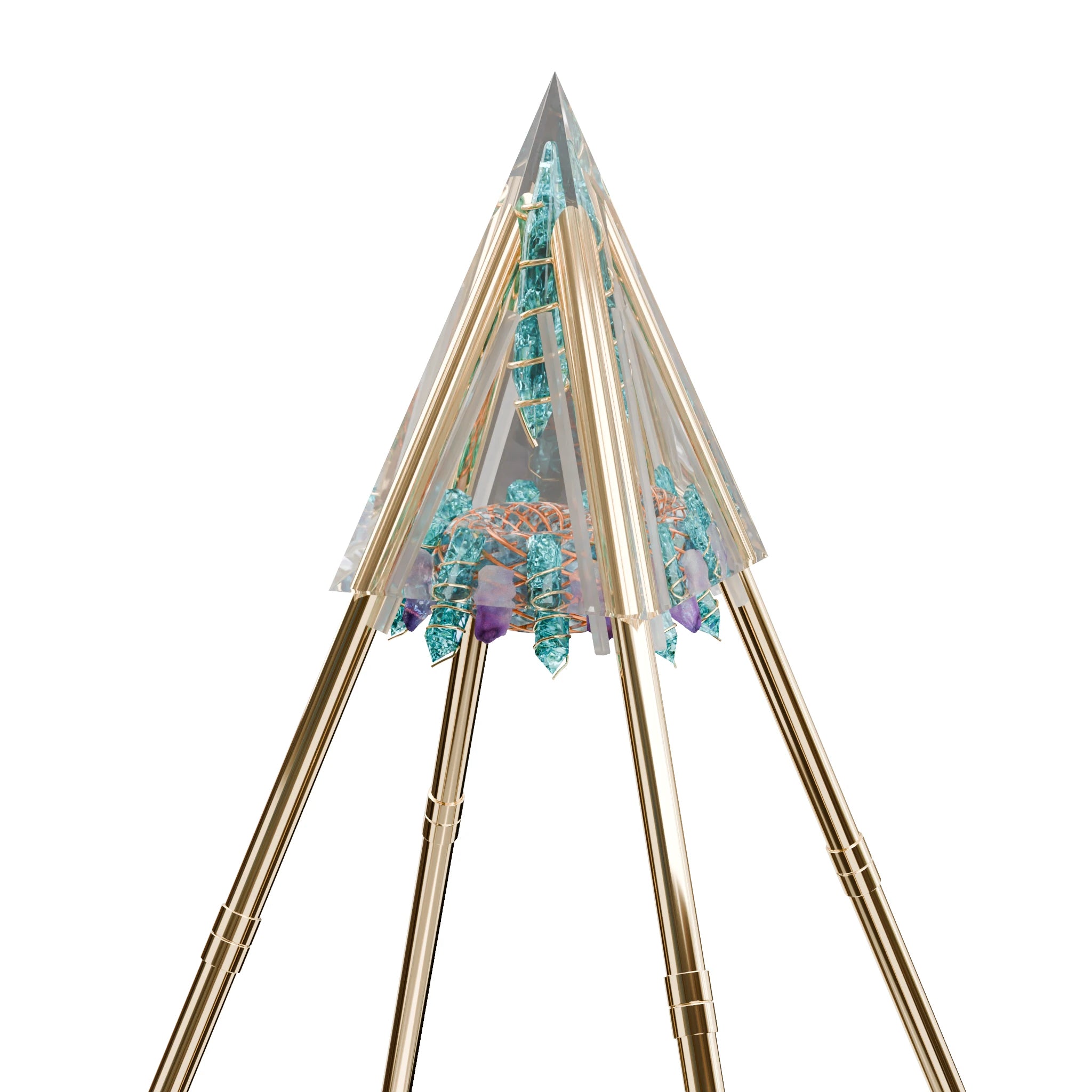 Aqua Superluminal – iPyramids i5 Nubian Quantum Vortex & Shield